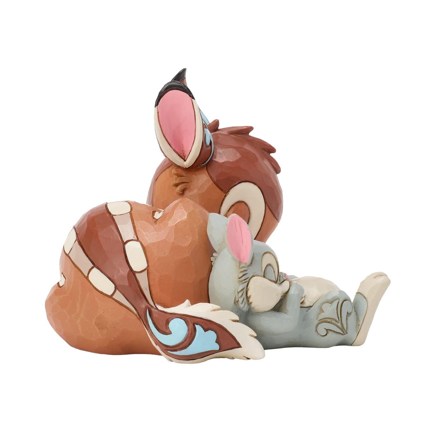 Bambi and Thumper sleeping