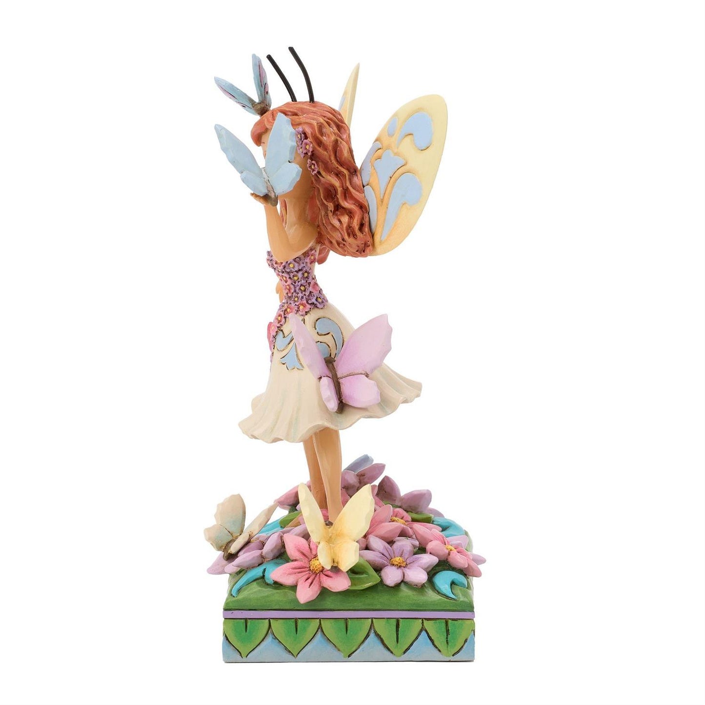 Butterfly Fairy holding a Butterfly in a field of flowers!