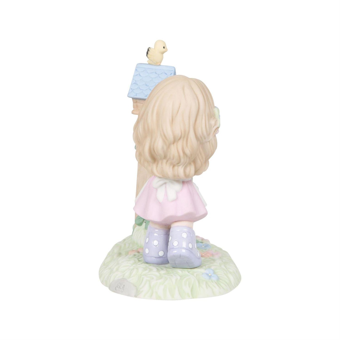 Girl with Birds and Birdhouses