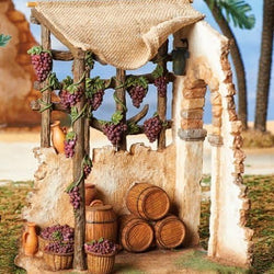Wine Maker Shop For 7.5" Nativity Figures Fontanini by Roman - NO BOX - Country N More Gifts