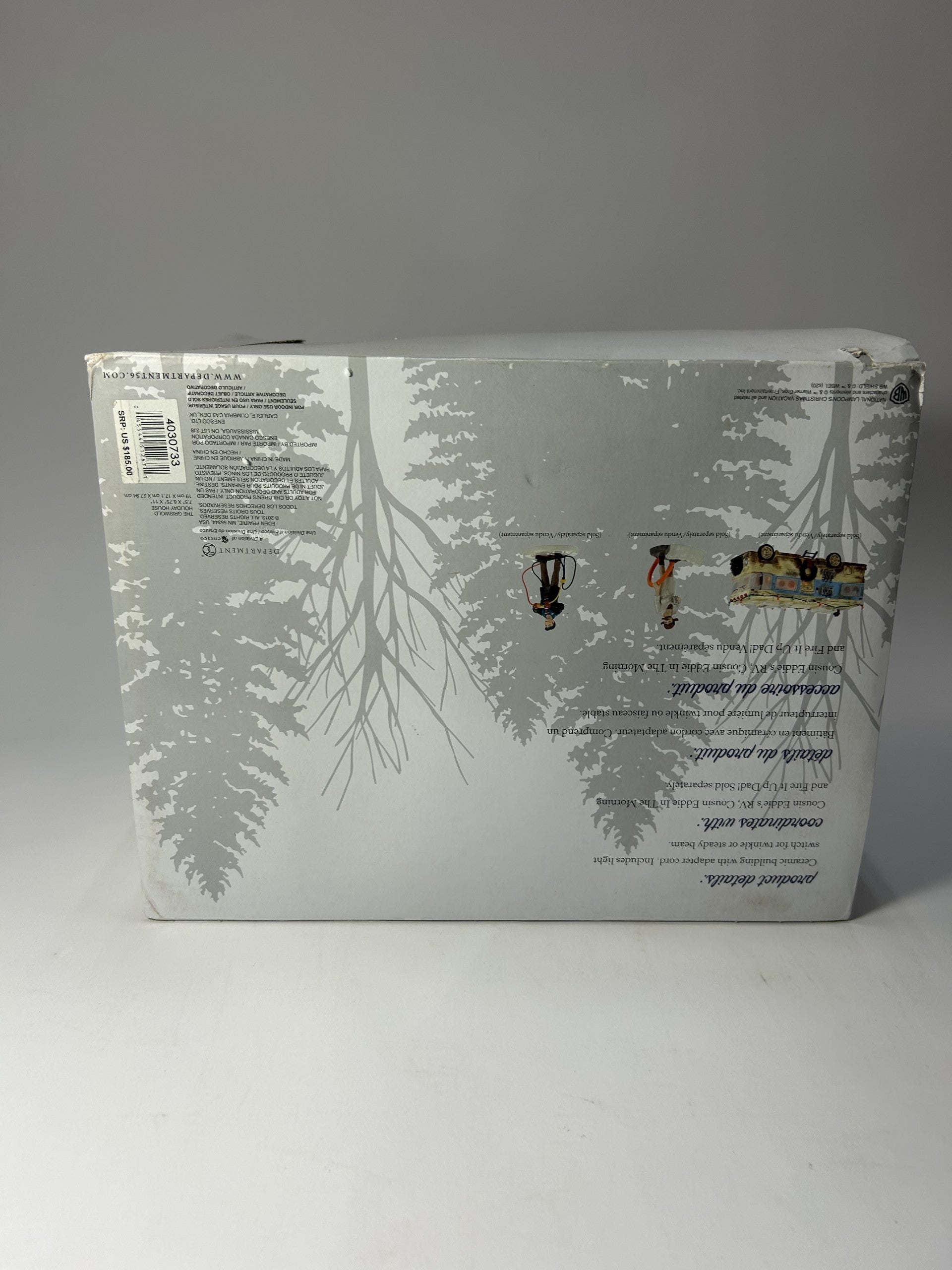 BOX DAMAGE - The Griswold Holiday House - Country N More Gifts
