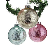 Dream Glass Ball Orns Large Set of 3