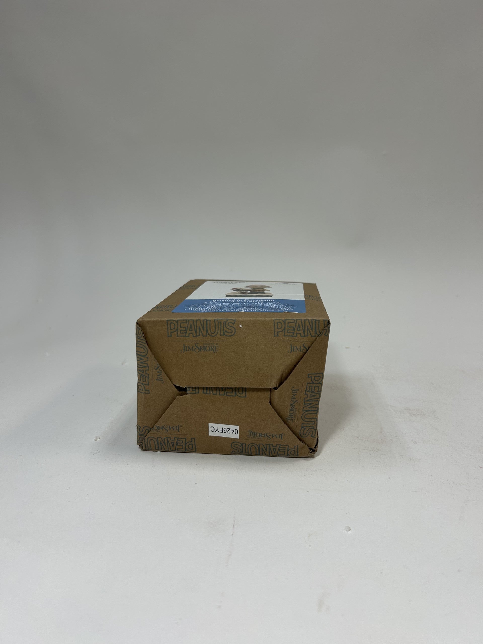 BOX DAMAGED - Bundled in Friendship - Charlie & Snoopy Wearing Scarf - Country N More Gifts