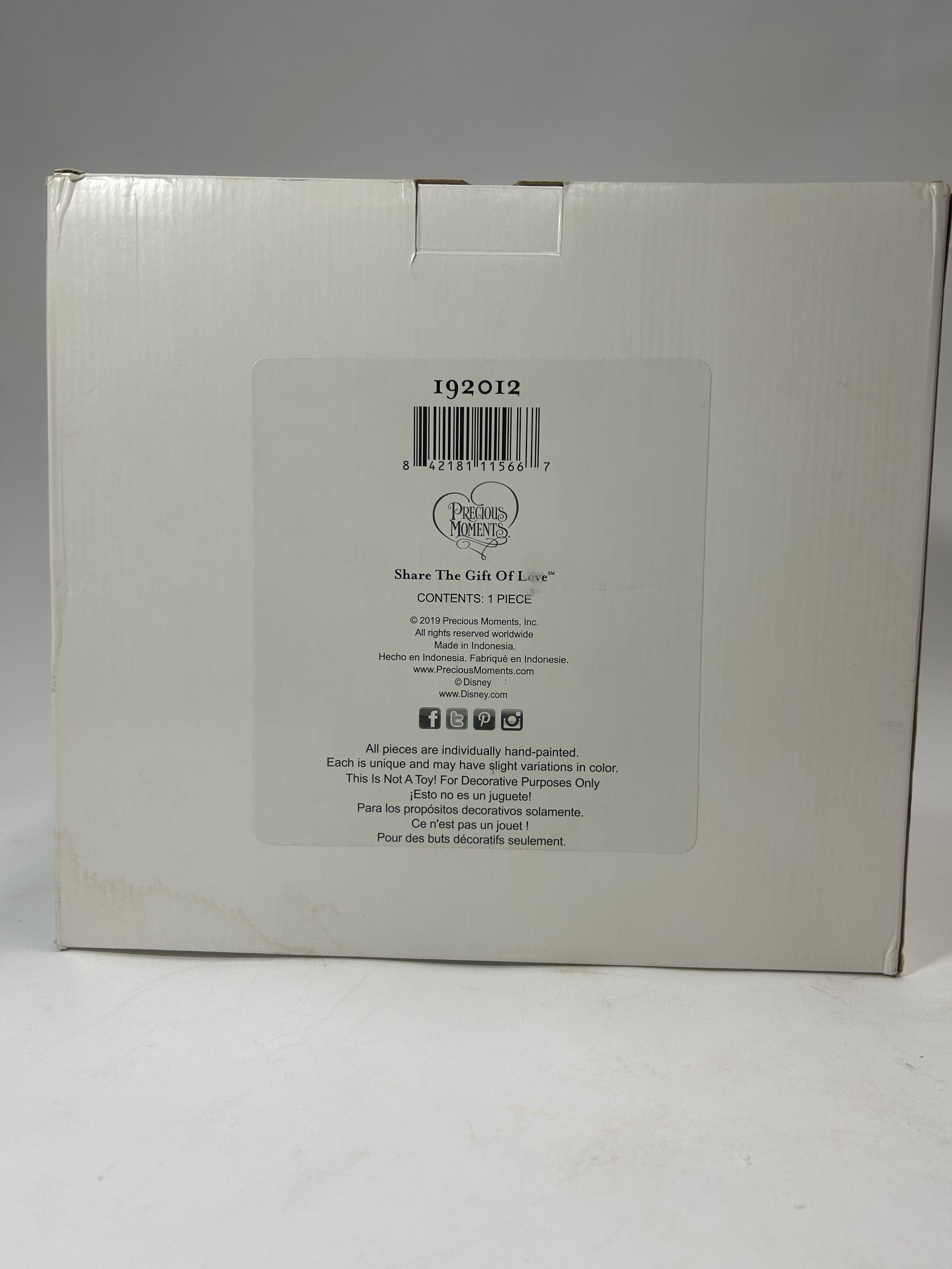 DAMAGED - A Magical World Awaits You - Disney Showcase Aladdin And Jasmine Limited Edition - Country N More Gifts