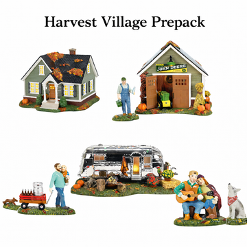 All New For 2026 Harvest Village Lit Buildings And Accessories Bundle - Country N More Gifts