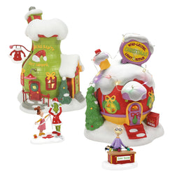 Grinch Village - All New 2024 Buildings And Accessories Value SET  - Country N More Gifts
