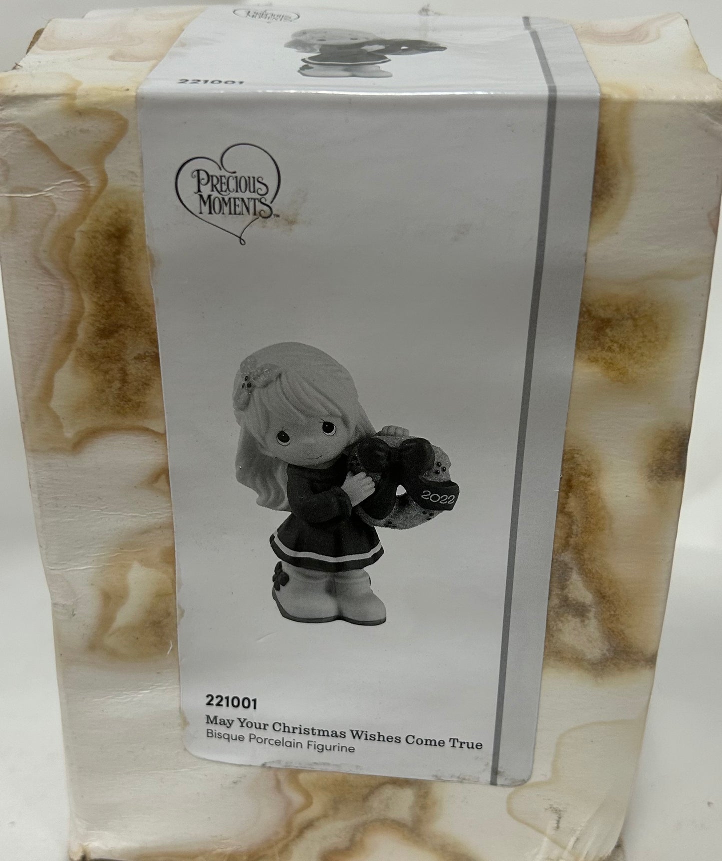 May Your Christmas Wishes Come True 2022 Dated Figurine - BOX DAMAGE  - Country N More Gifts