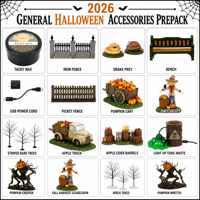 All New For 2026 General Halloween Accessories Bundle