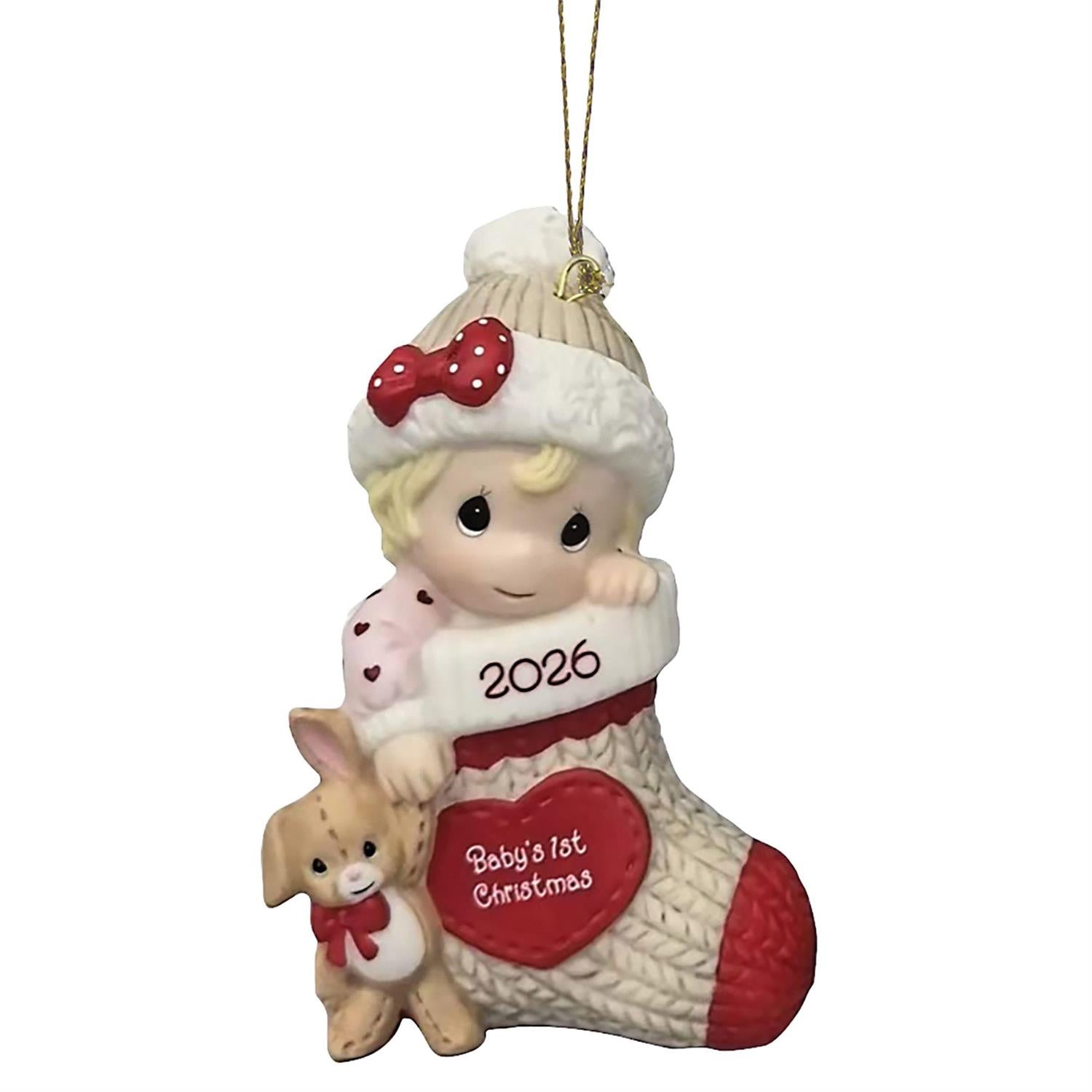 Dated 2026 Baby Girl Ornament - Country N More Gifts