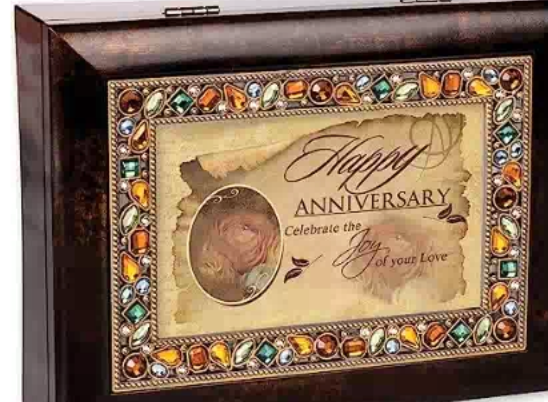 Anniversary Jewelry Box