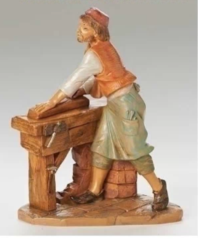 Carpenter Figurine  - Country N More Gifts