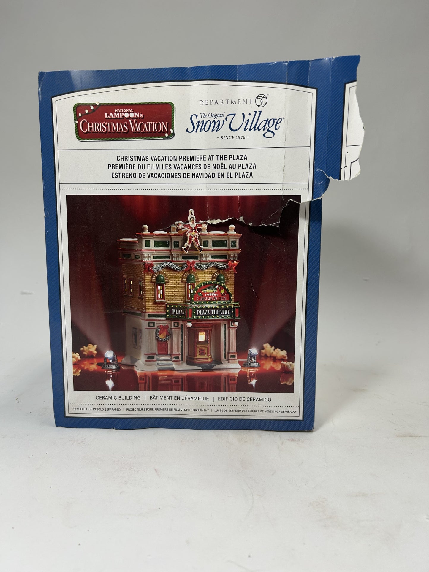 BOX DAMAGE - Premiere At The Plaza - Griswold National Lampoon - Country N More Gifts