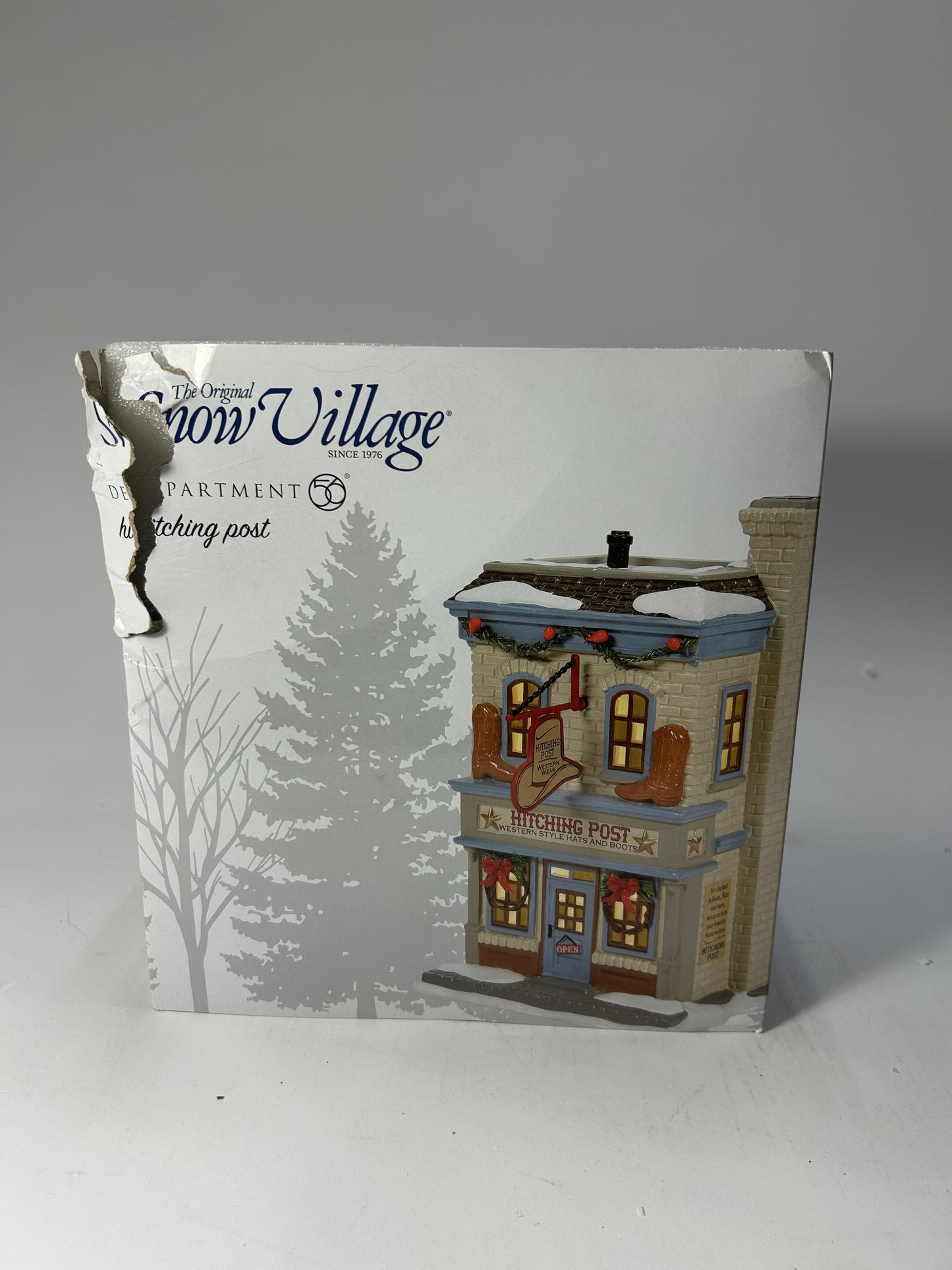 BOX DAMAGE - Hitching Post - Country N More Gifts
