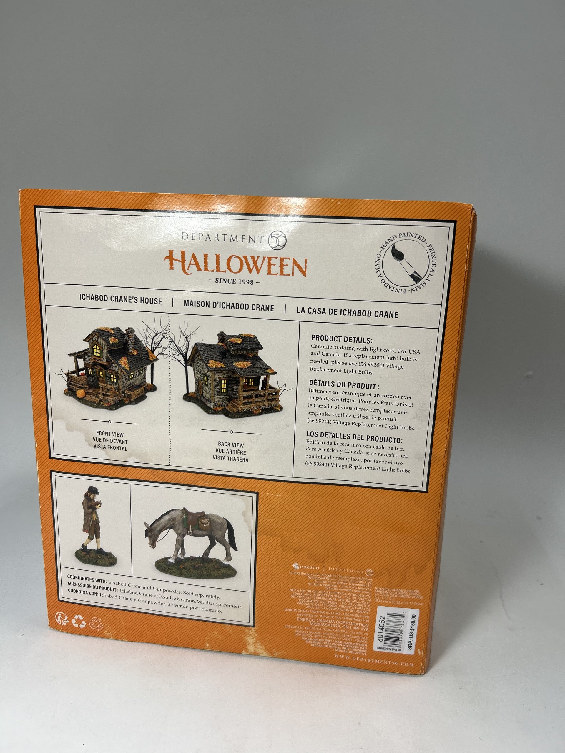 BOX DAMAGE - Ichabod Crane's House - Country N More Gifts
