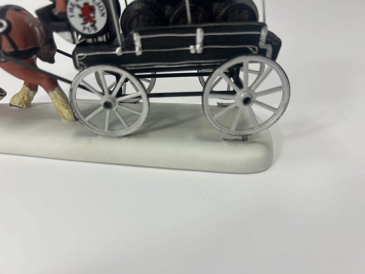 DAMAGED + NO STYROFOAM - Red Lion Pub Beer Wagon - Country N More Gifts