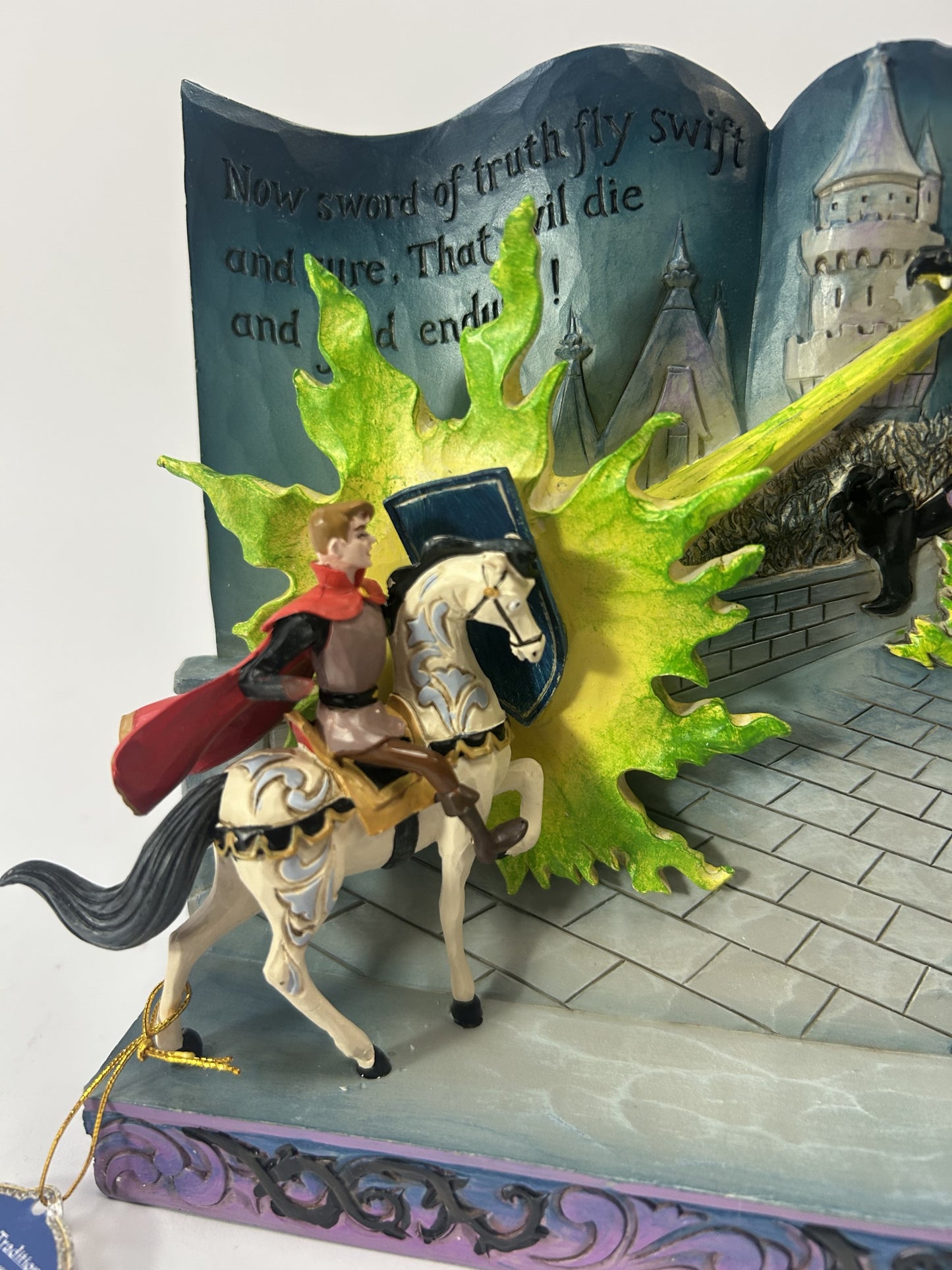 DAMAGED - Love Conquers All - Prince Philip and Dragon Story - Country N More Gifts
