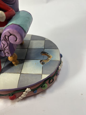 DAMAGED - Grinch in Chair with Lamp - Country N More Gifts