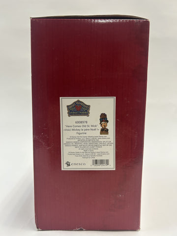 BOX DAMAGE - Here Comes Old St. Mick - Mickey with Presents - Country N More Gifts