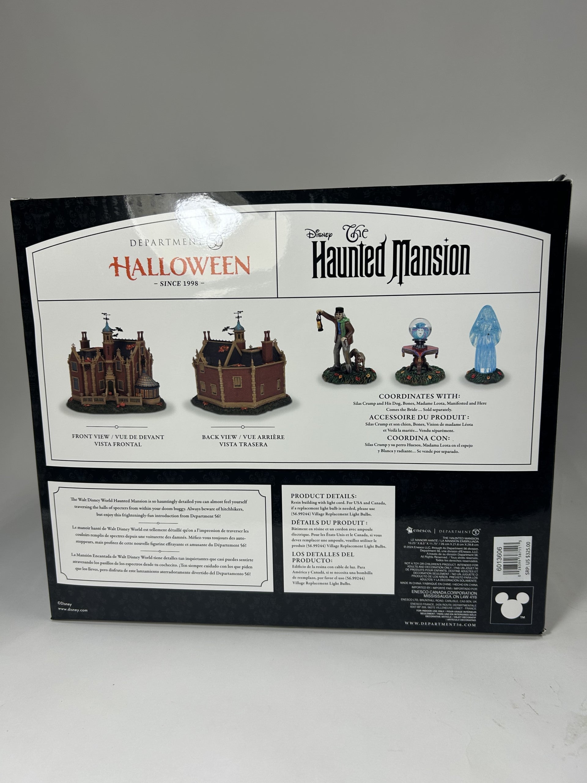 BOX DAMAGE - Disney World Haunted Mansion - Country N More Gifts