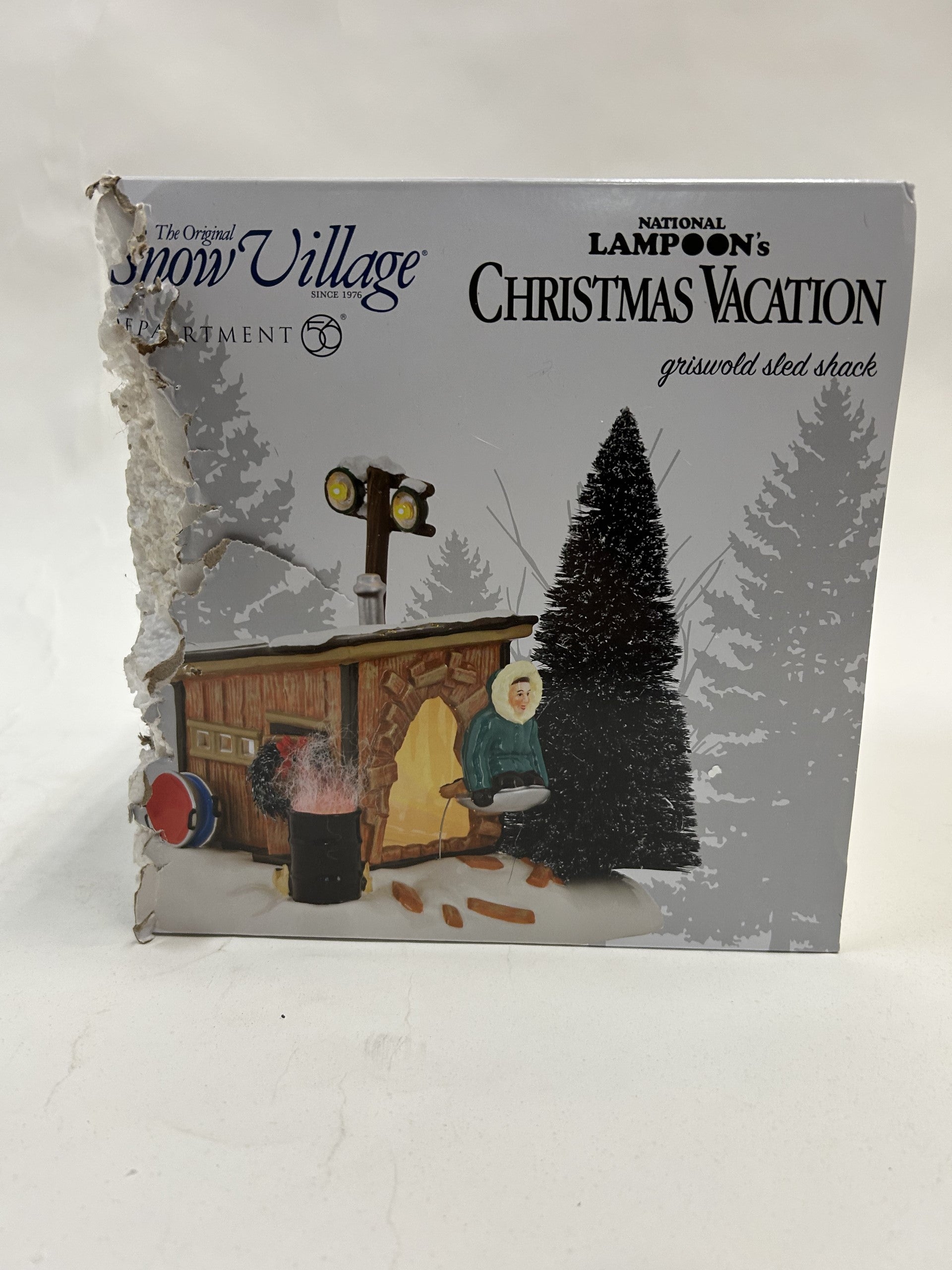 BOX DAMAGE - Griswold Sled Shack - Country N More Gifts