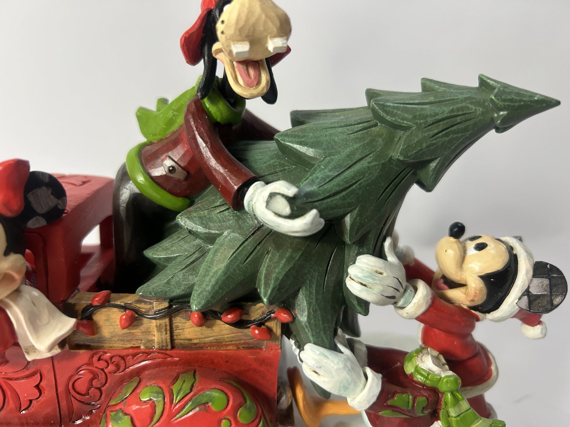 DAMAGED - Red Truck with Mickey and Friends - Country N More Gifts
