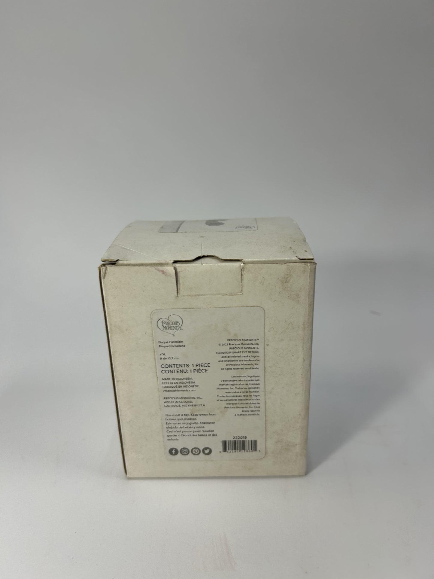 BOX DAMAGE - Oh Boy! with Teddy Bear Figurine - Country N More Gifts