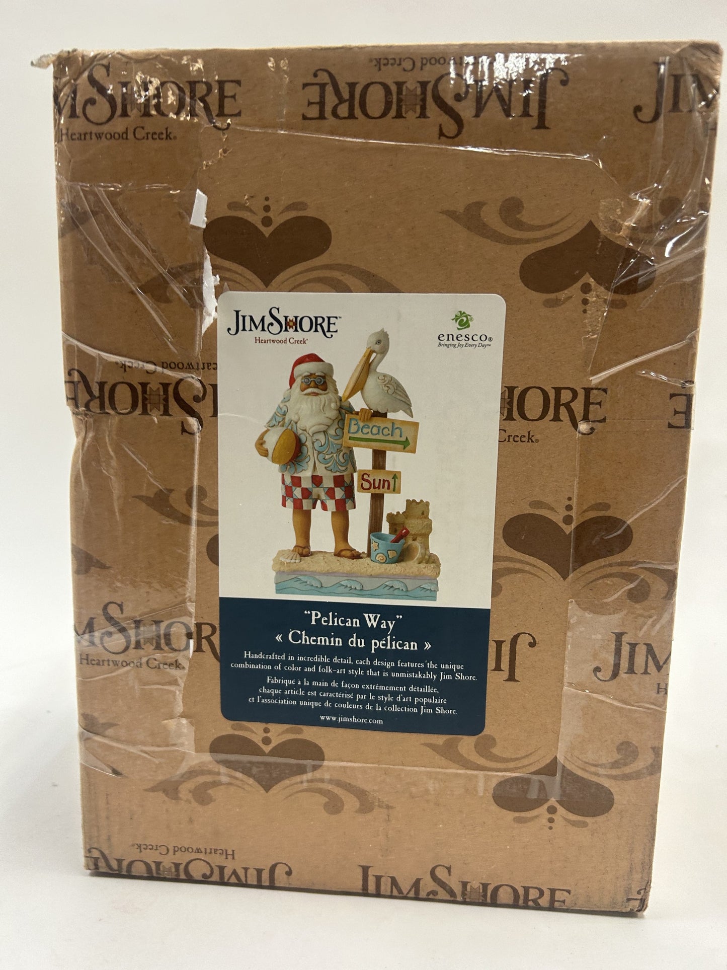BOX DAMAGE - Pelican Way - Santa with Signs and Pelican - Country N More Gifts