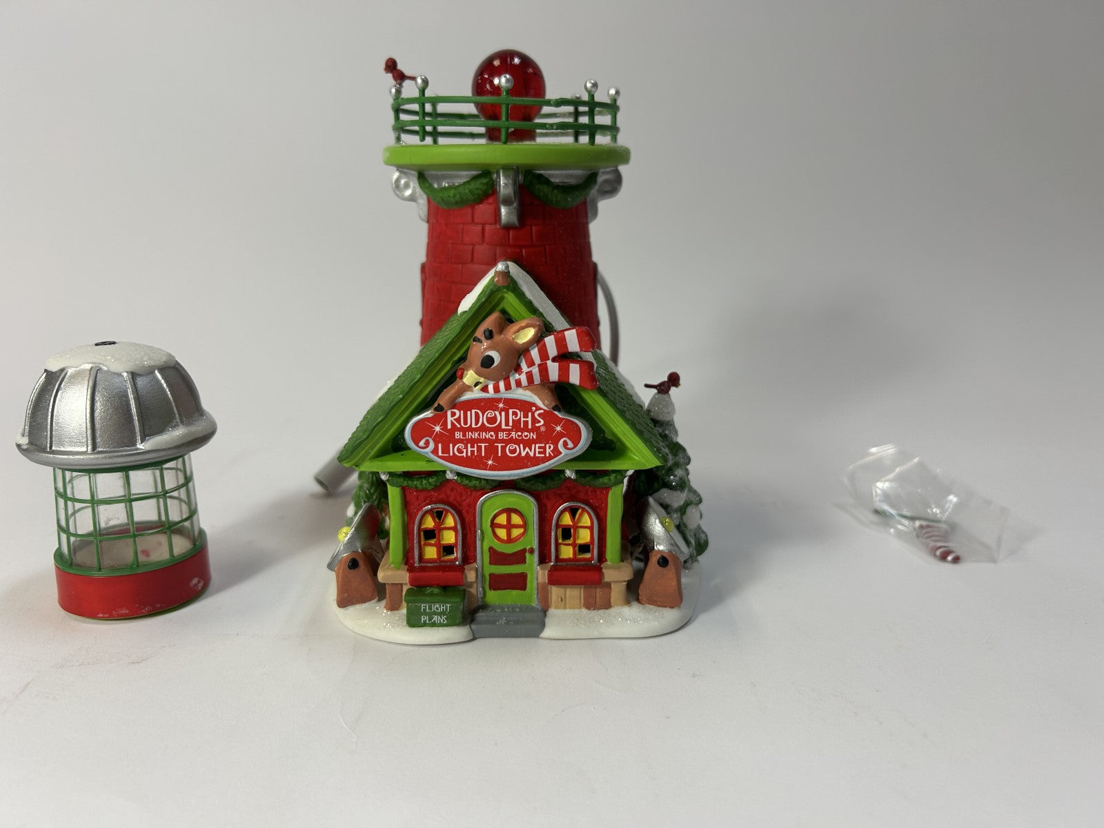 DAMAGED - Rudolph's Blinking Beacon - Country N More Gifts