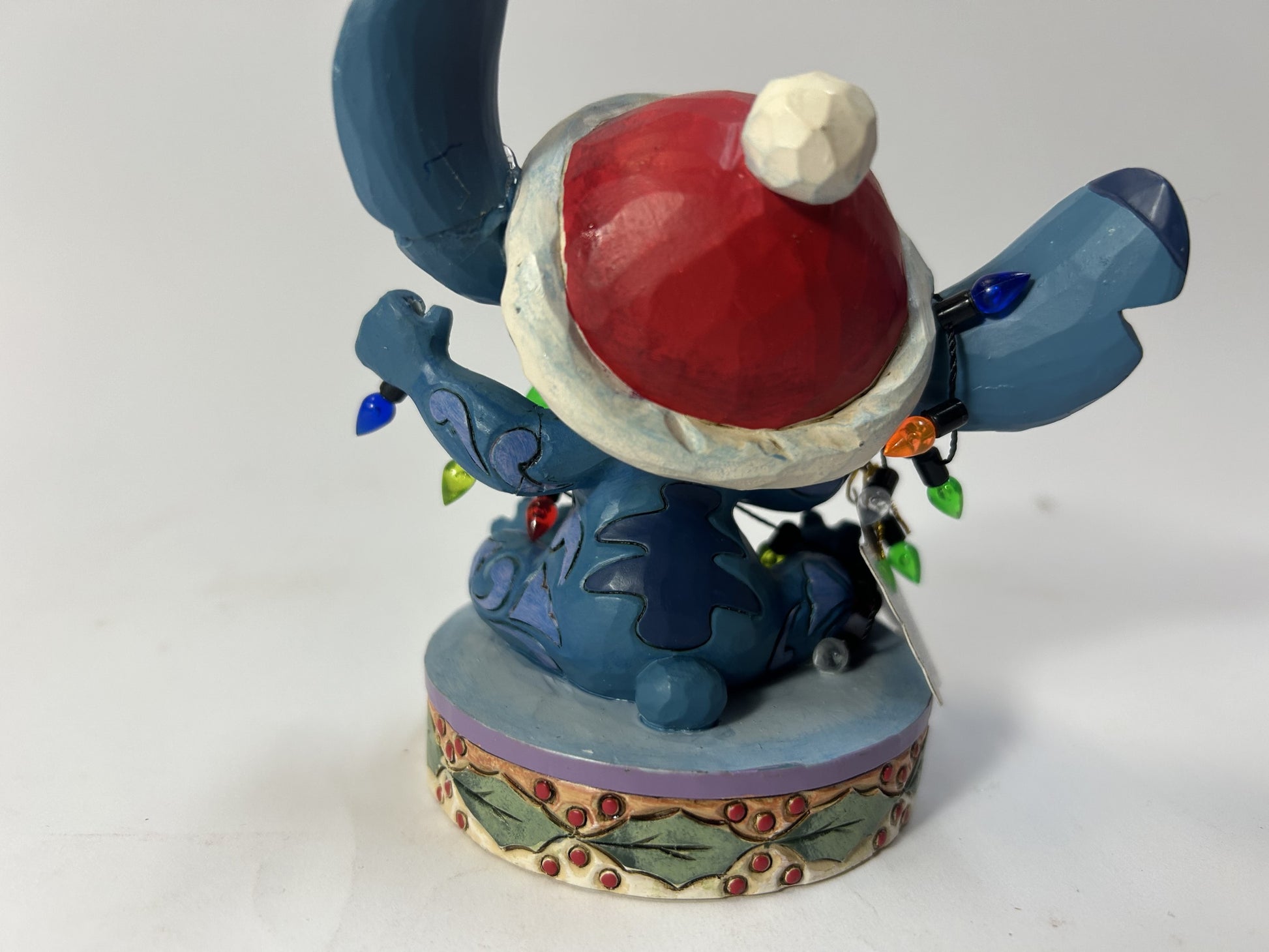 DAMAGED - Stitch Wrapped in Christmas Lights - Country N More Gifts