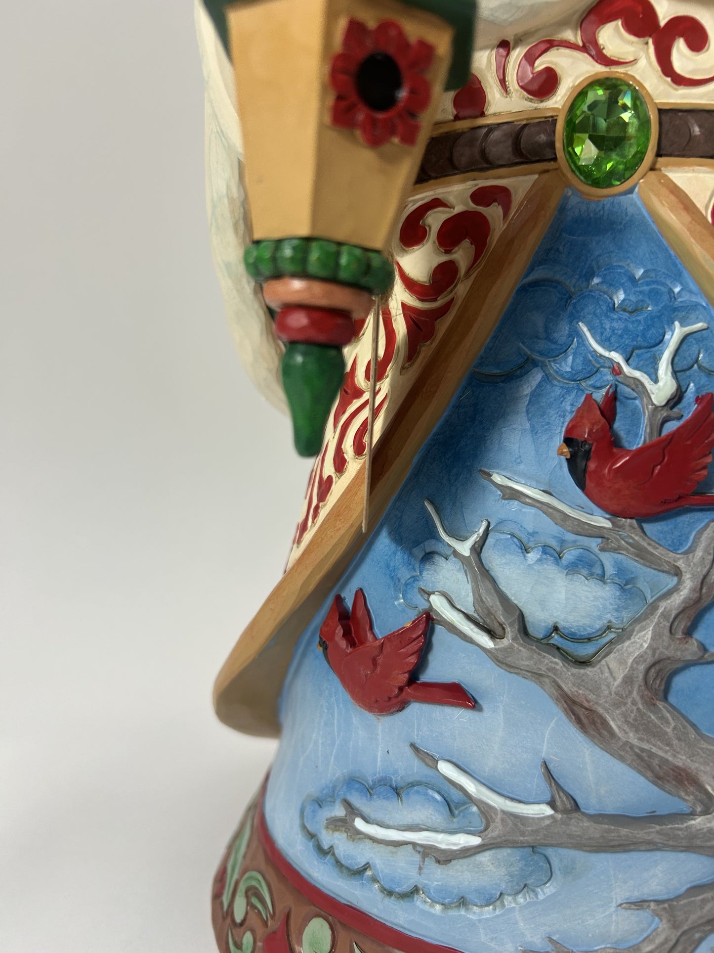 NO BOX + DAMAGED HAS BEEN FIXED - Collectors Edition Santa Figurine - Country N More Gifts