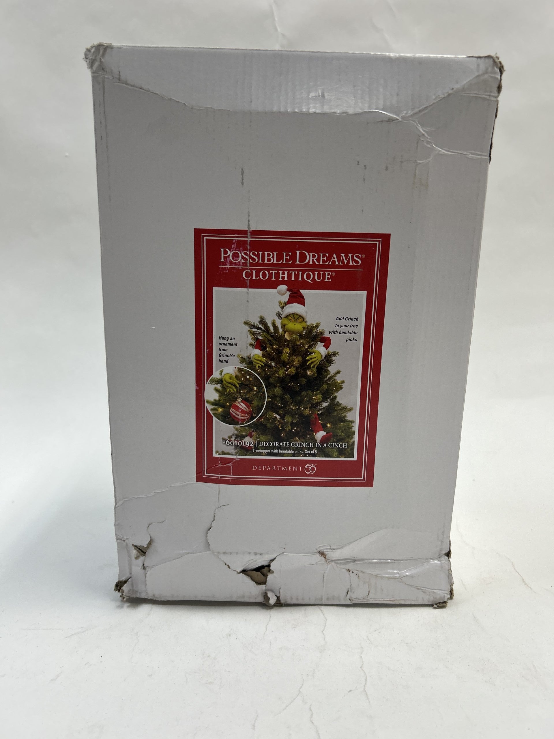 BOX DAMAGE - Decorate Grinch in a Cinch - Country N More Gifts