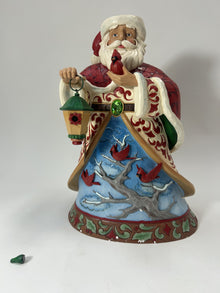 NO BOX + DAMAGED HAS BEEN FIXED - Collectors Edition Santa Figurine