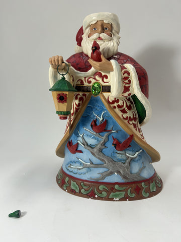 NO BOX + DAMAGED HAS BEEN FIXED - Collectors Edition Santa Figurine - Country N More Gifts