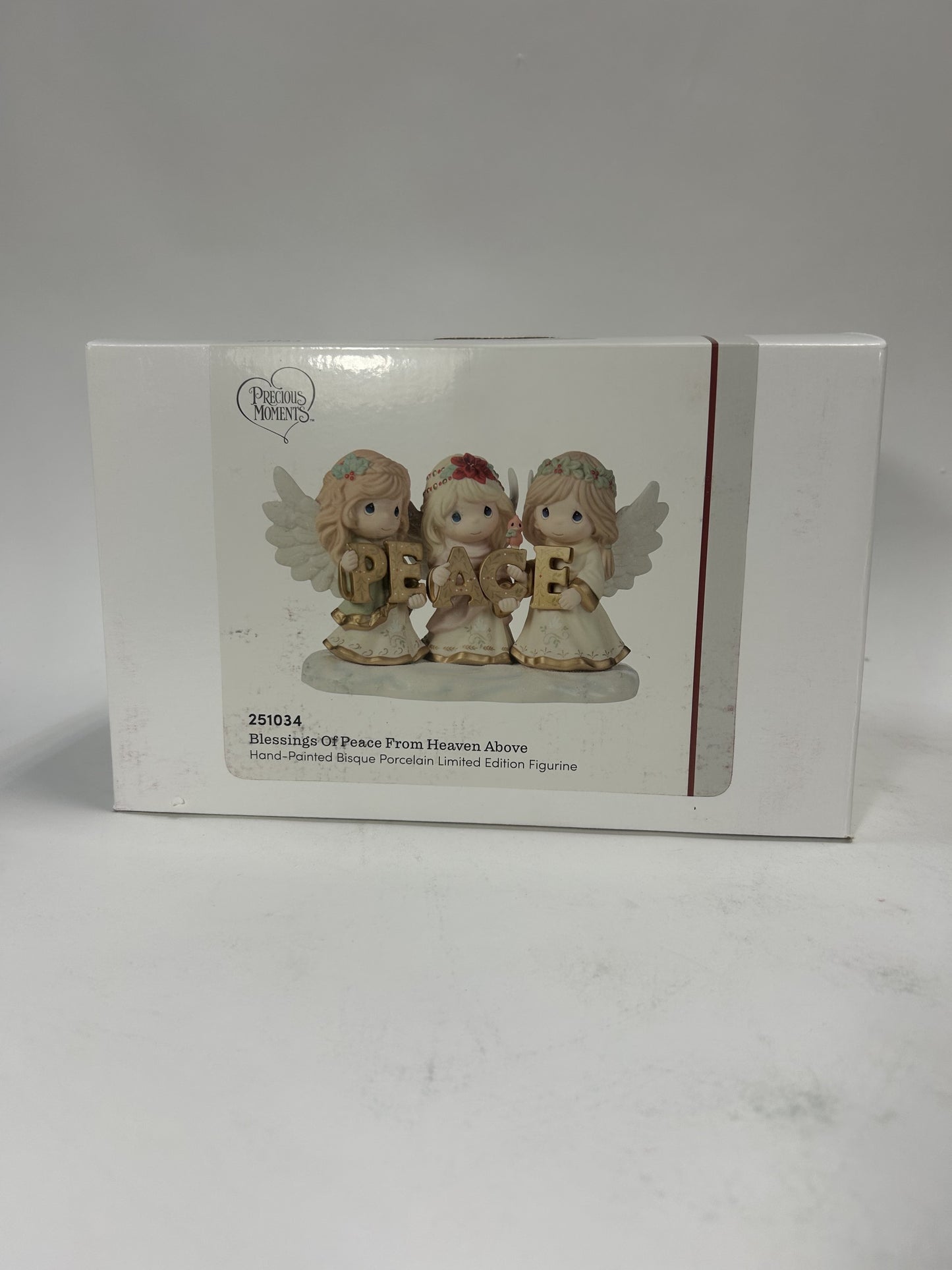 BOX DAMAGE + DAMAGED HAS BEEN FIXED - Blessings Of Peace From Heaven Above Limited Edition Figurine - Country N More Gifts