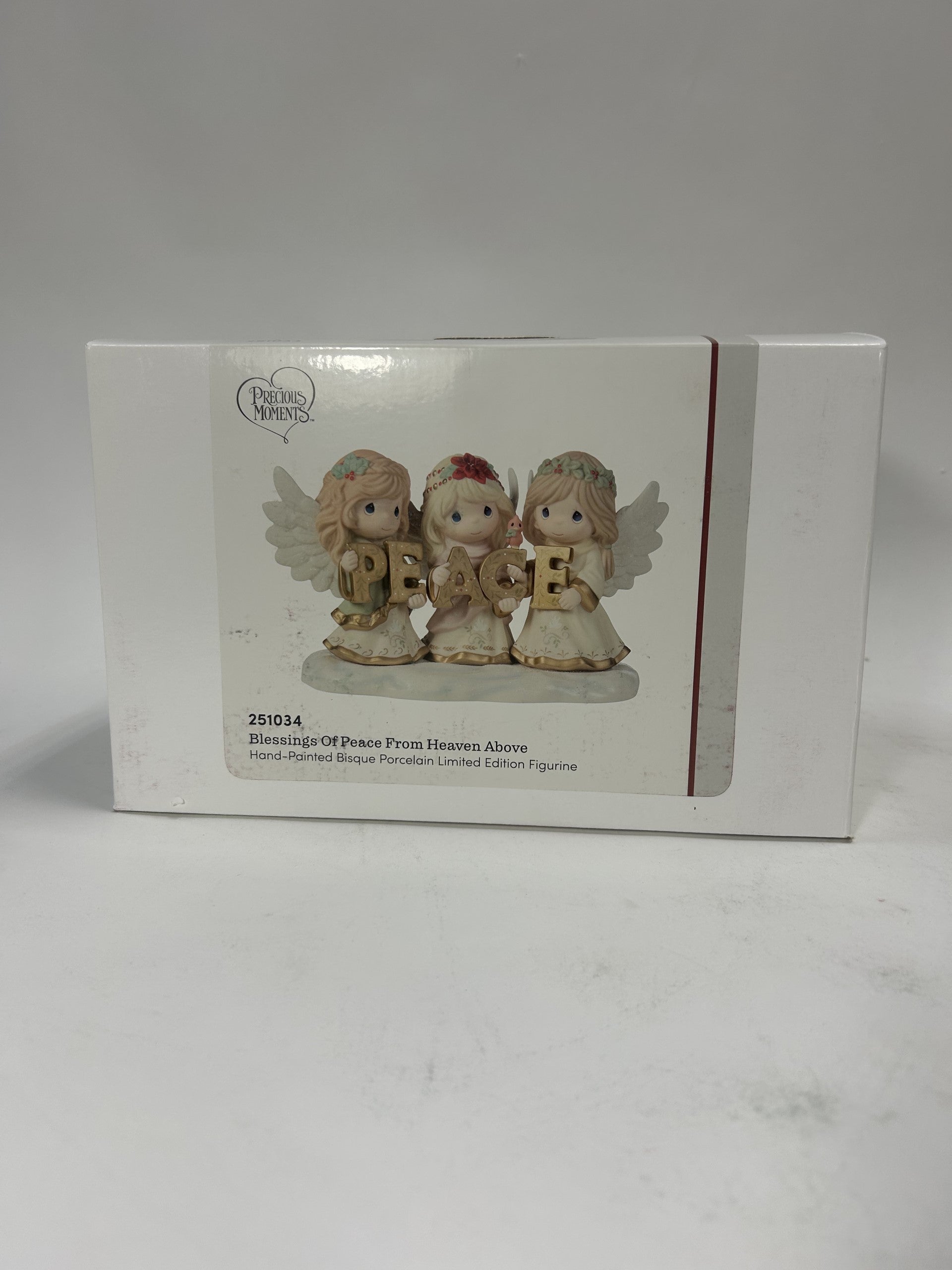 BOX DAMAGE + DAMAGED HAS BEEN FIXED - Blessings Of Peace From Heaven Above Limited Edition Figurine - Country N More Gifts