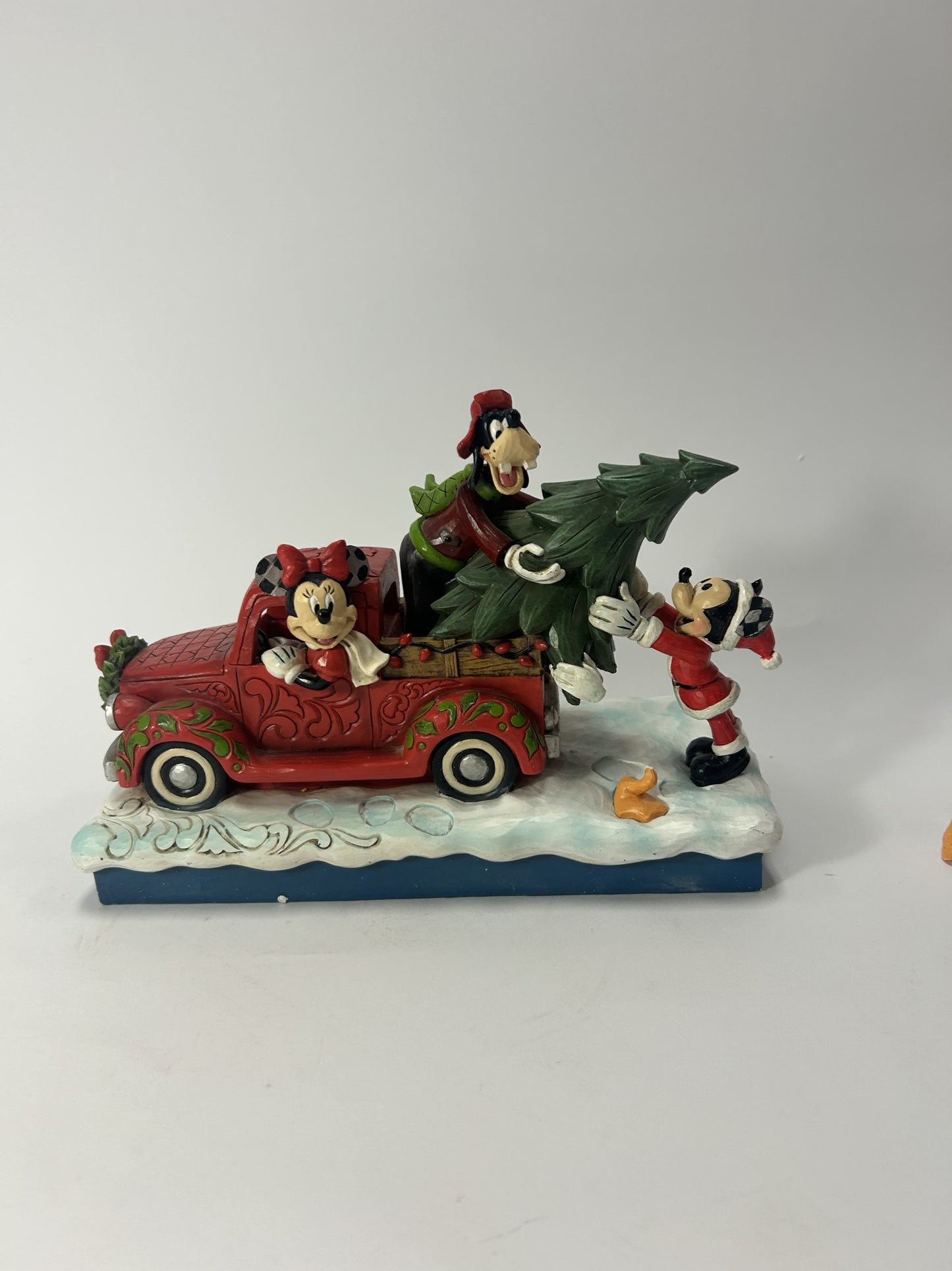 DAMAGED - Red Truck with Mickey and Friends - Country N More Gifts