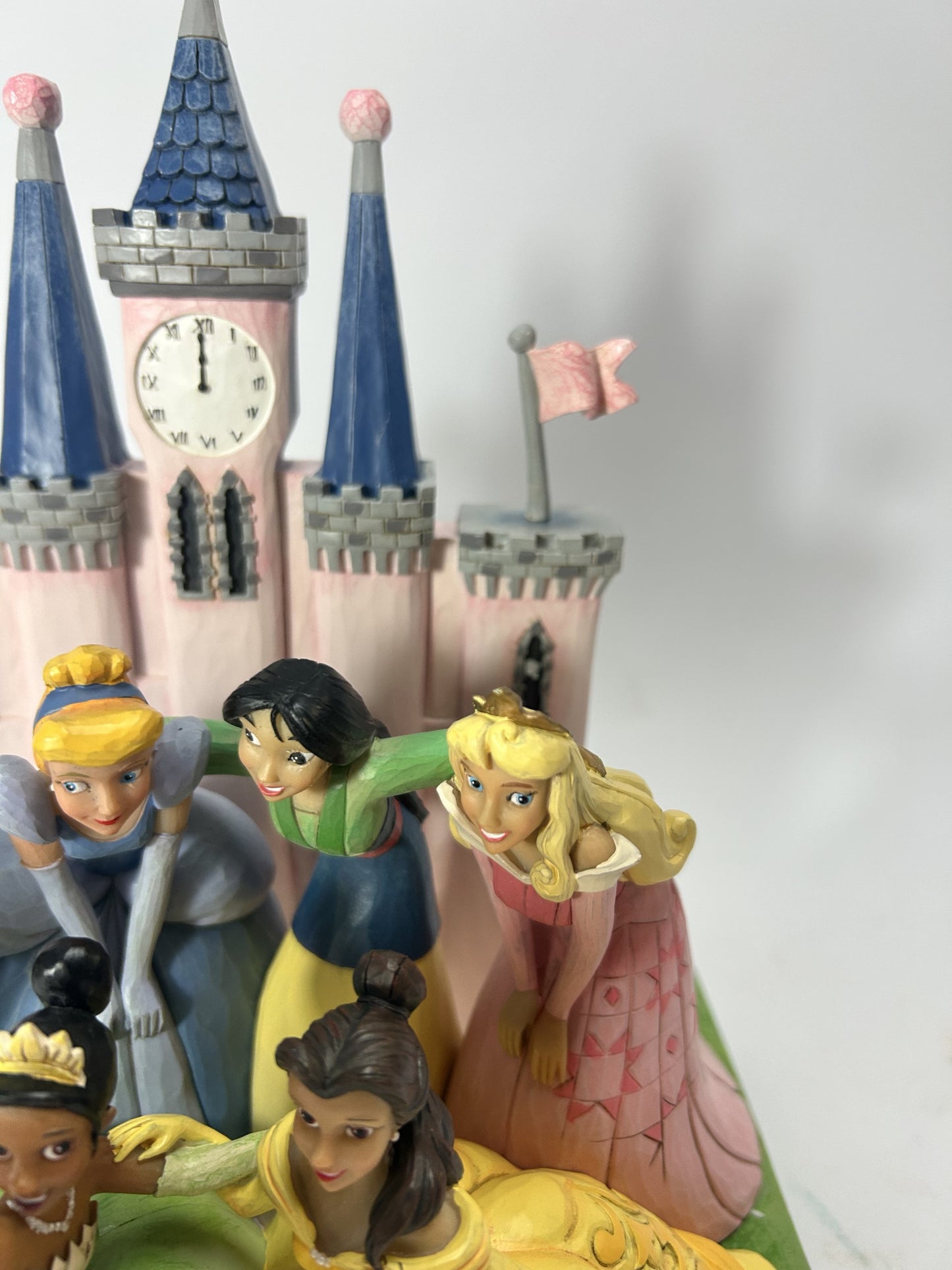 DAMAGED - Beautiful and Brave - Princess Group in front of Castle - Country N More Gifts