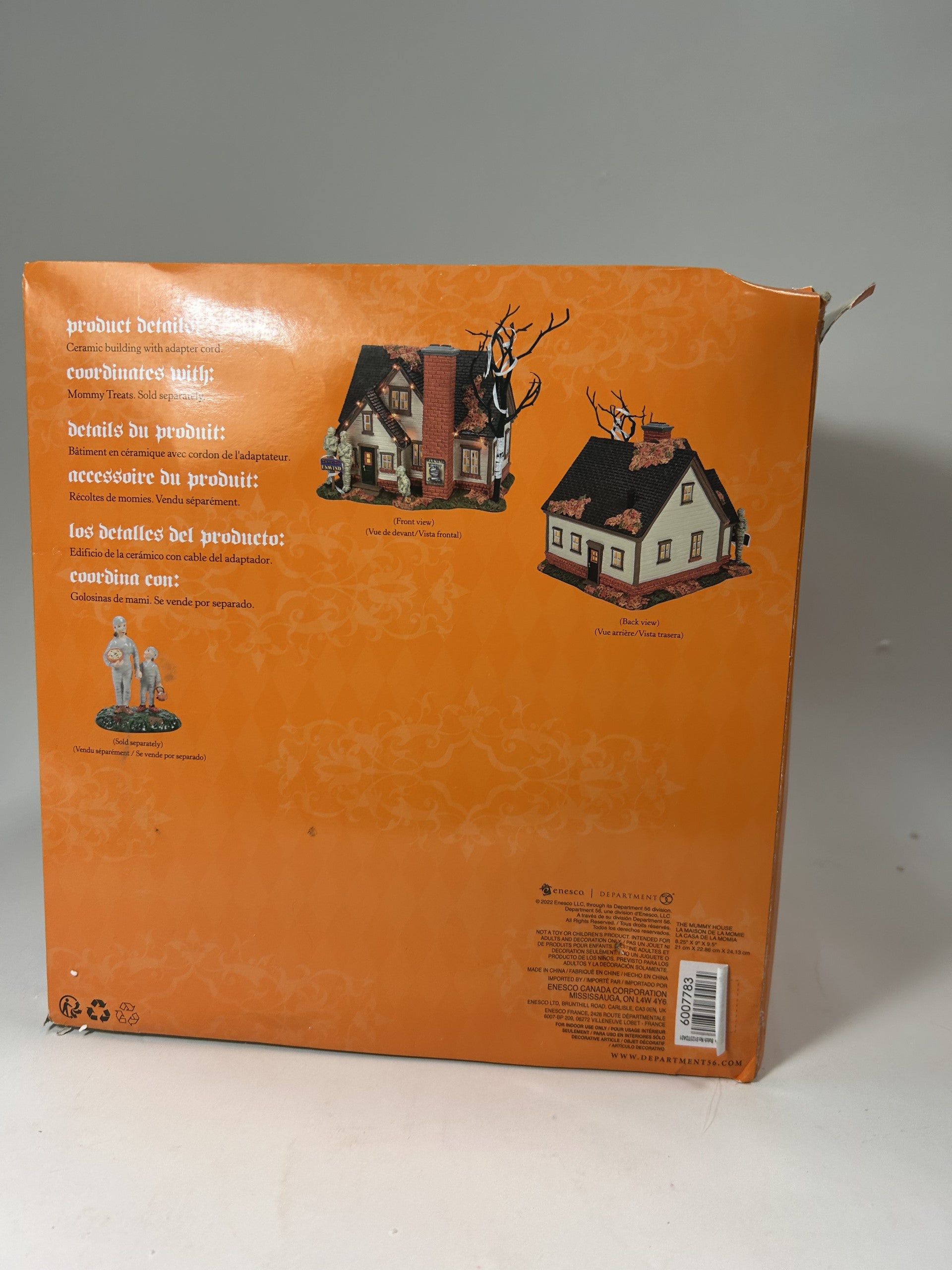 BOX DAMAGE - The Mummy House - Country N More Gifts