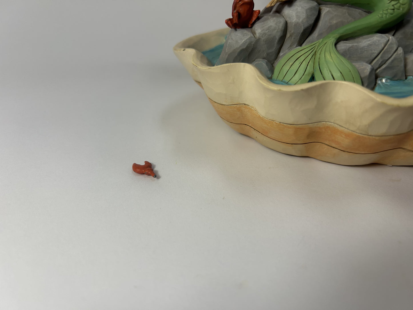 DAMAGED - Seashell Scenario - Little Mermaid Shell Scene - Country N More Gifts