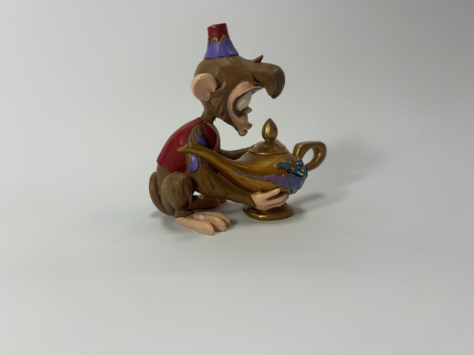 DAMAGED - Abu Genie Lamp - with Scene - Country N More Gifts