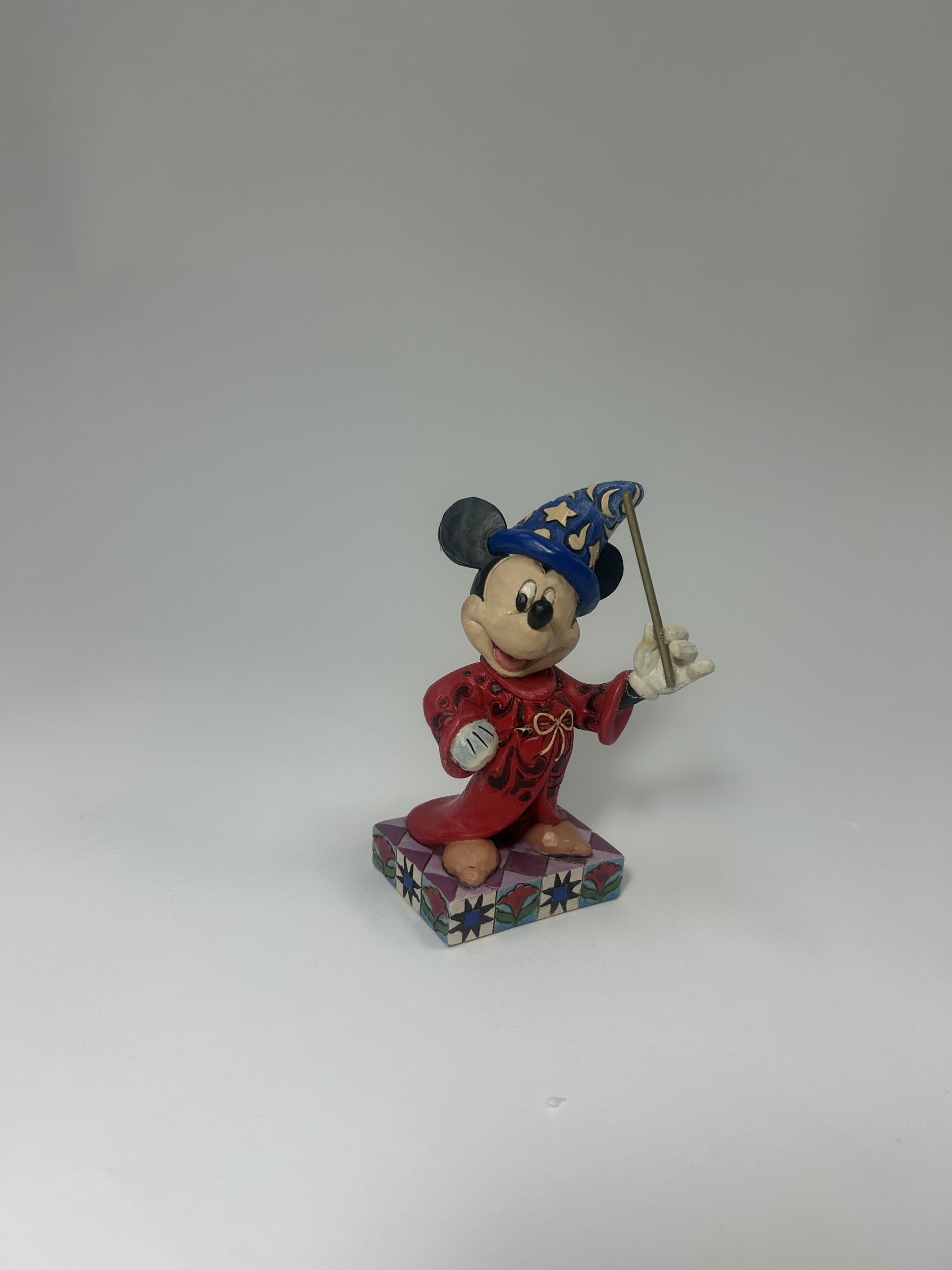 DAMAGED HAS BEEN FIXED + BOX DAMAGE - Touch of Magic - Sorcerer Mickey - Country N More Gifts