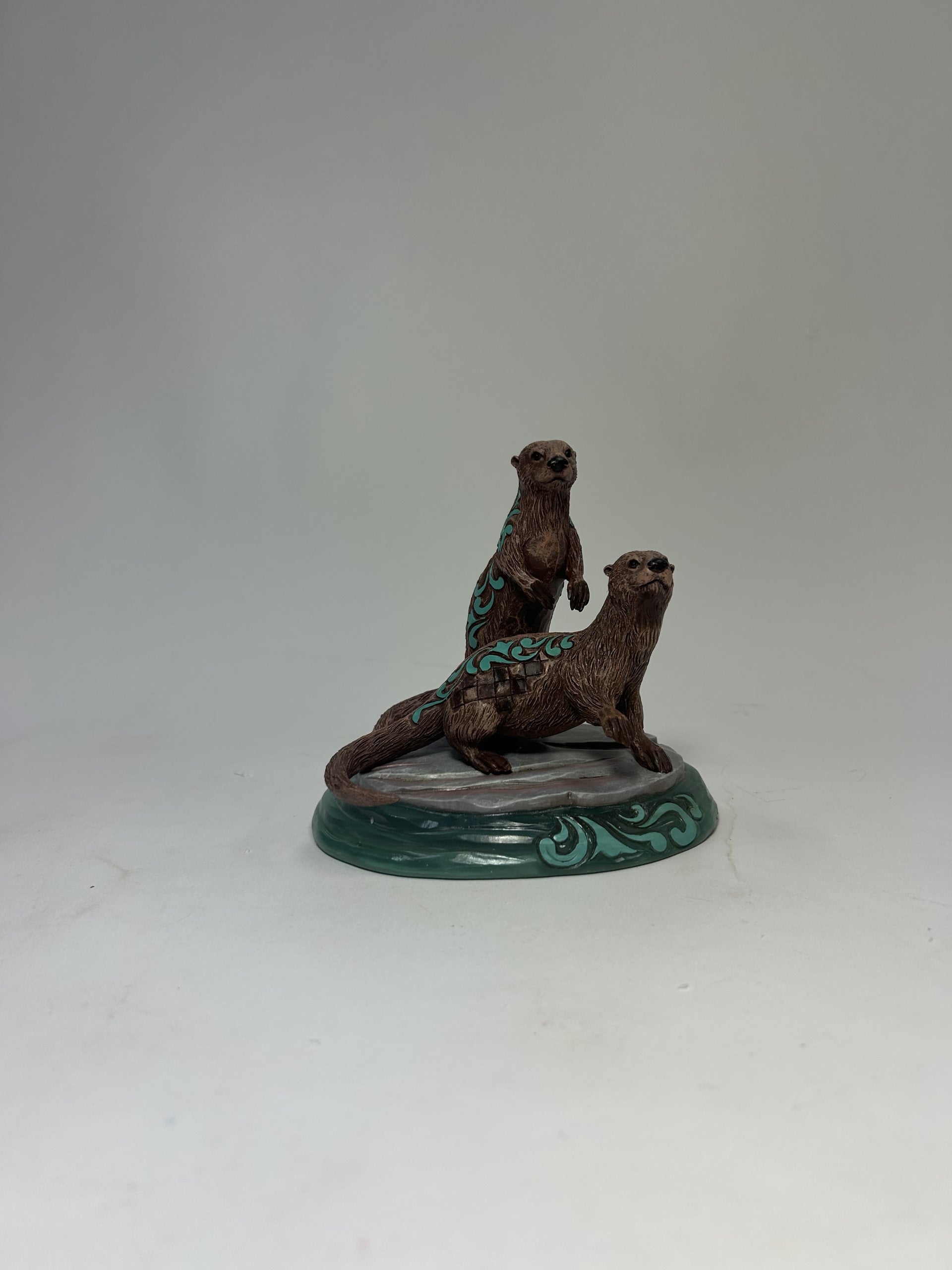 DAMAGED - River Otter Pair - Country N More Gifts