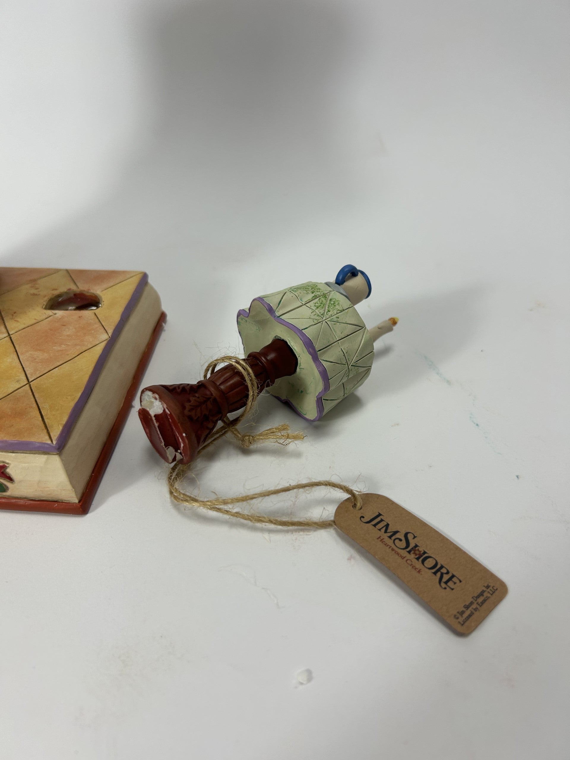 DAMAGED - A Christmas Tradition - Twas The Night Santa Reading - Country N More Gifts