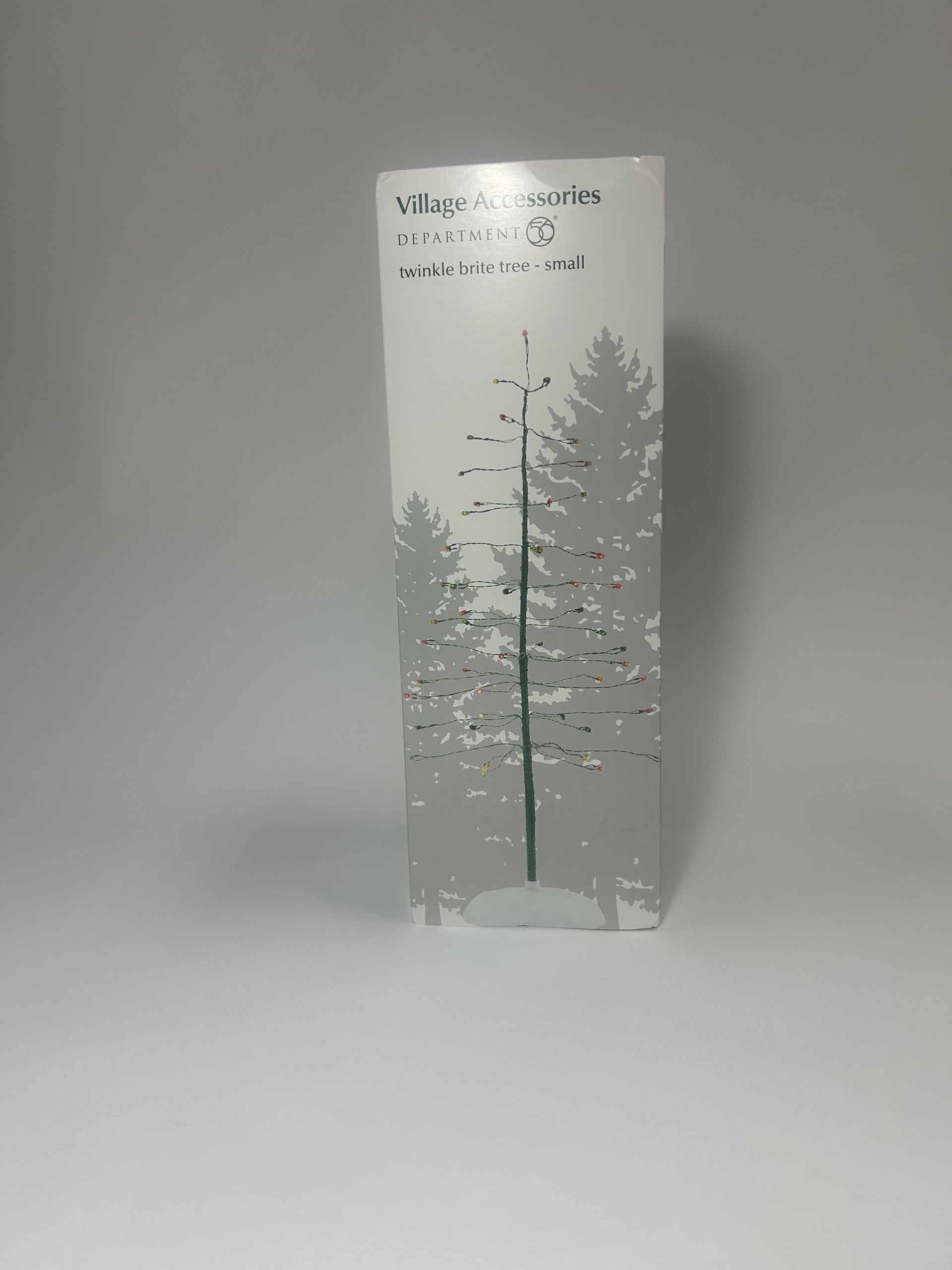 Village Twinkle Brite Tree Small - BOX DAMAGE - Country N More Gifts