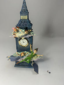 DAMAGED - Time to Find Neverland - Peter Pan Clock