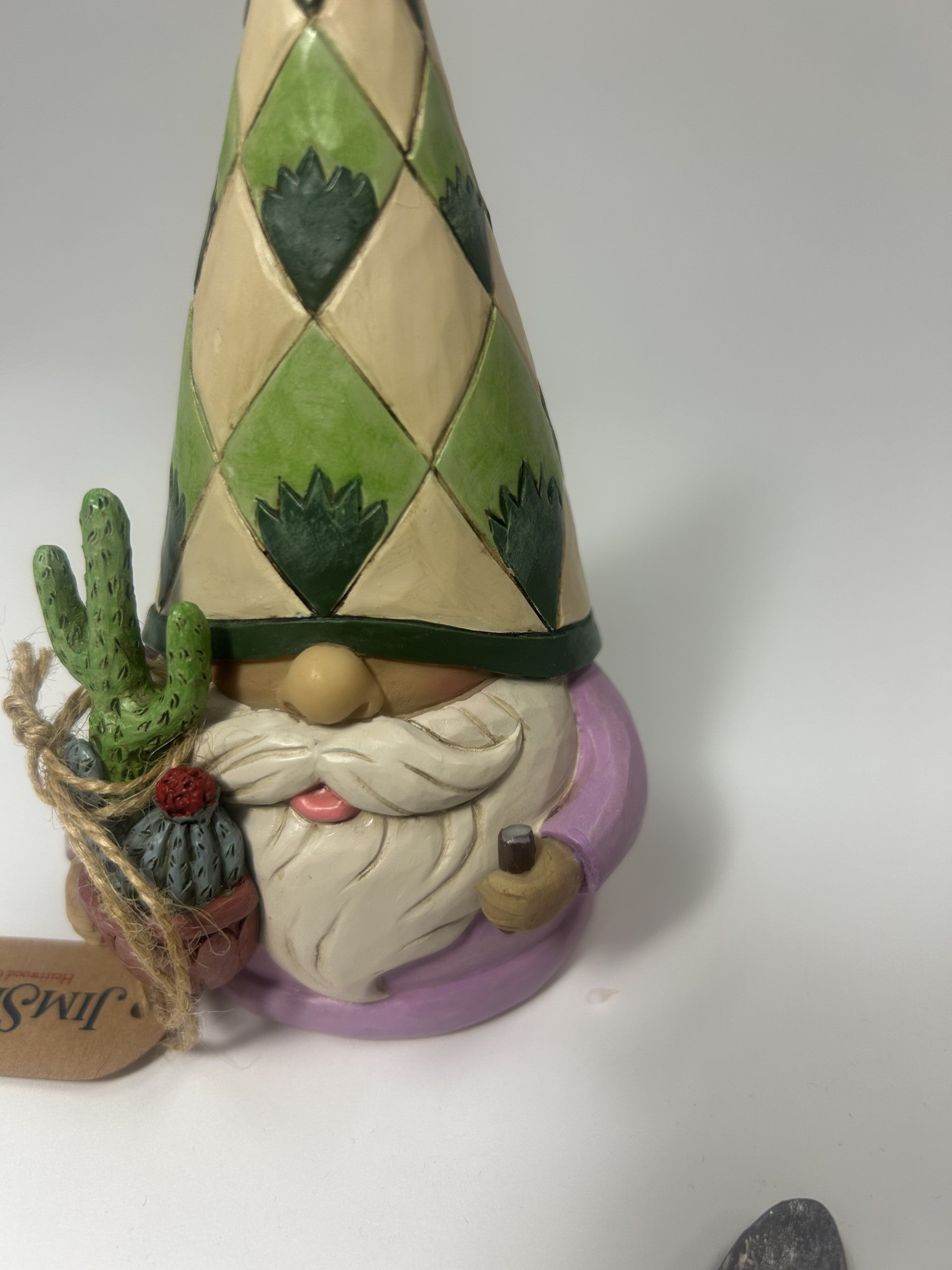 DAMAGED - I'm Rooting For You - Succulent Gnome Figurine - Country N More Gifts