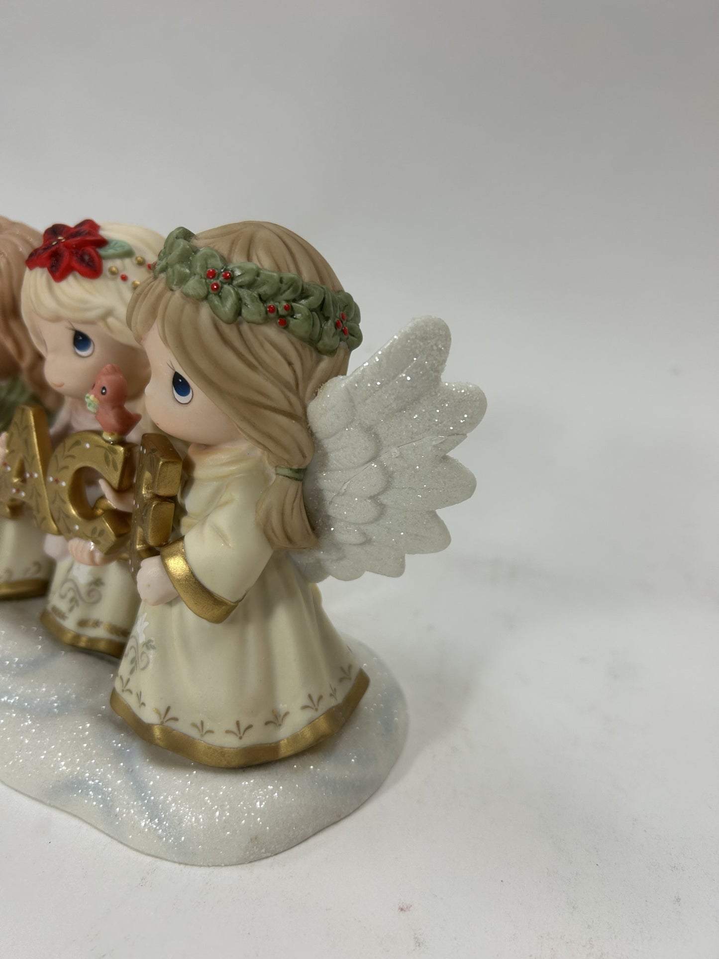 BOX DAMAGE + DAMAGED HAS BEEN FIXED - Blessings Of Peace From Heaven Above Limited Edition Figurine - Country N More Gifts
