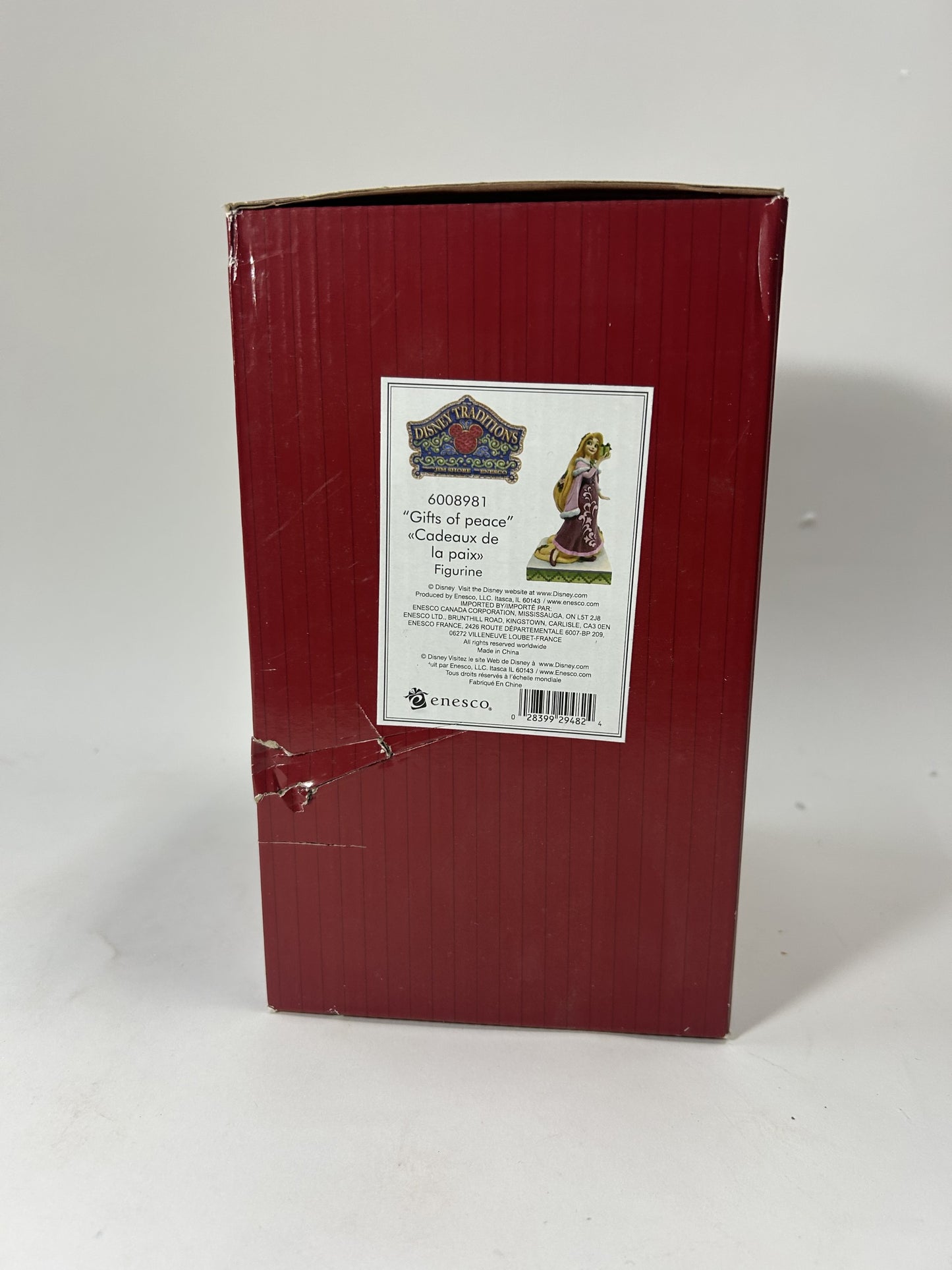 BOX DAMAGE - Gifts of Peace - Rapunzel with Gifts - Country N More Gifts