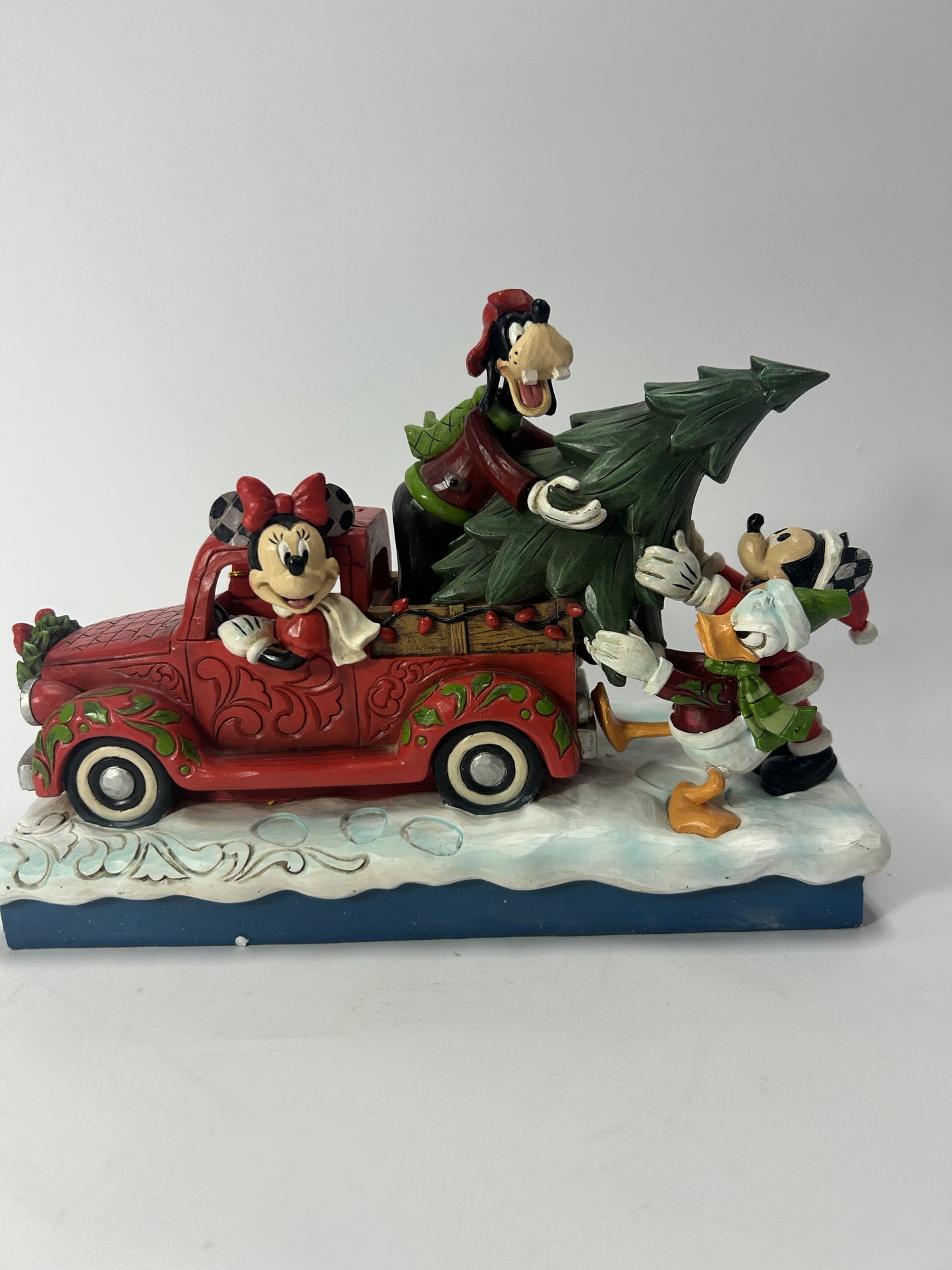 DAMAGED - Red Truck with Mickey and Friends - Country N More Gifts