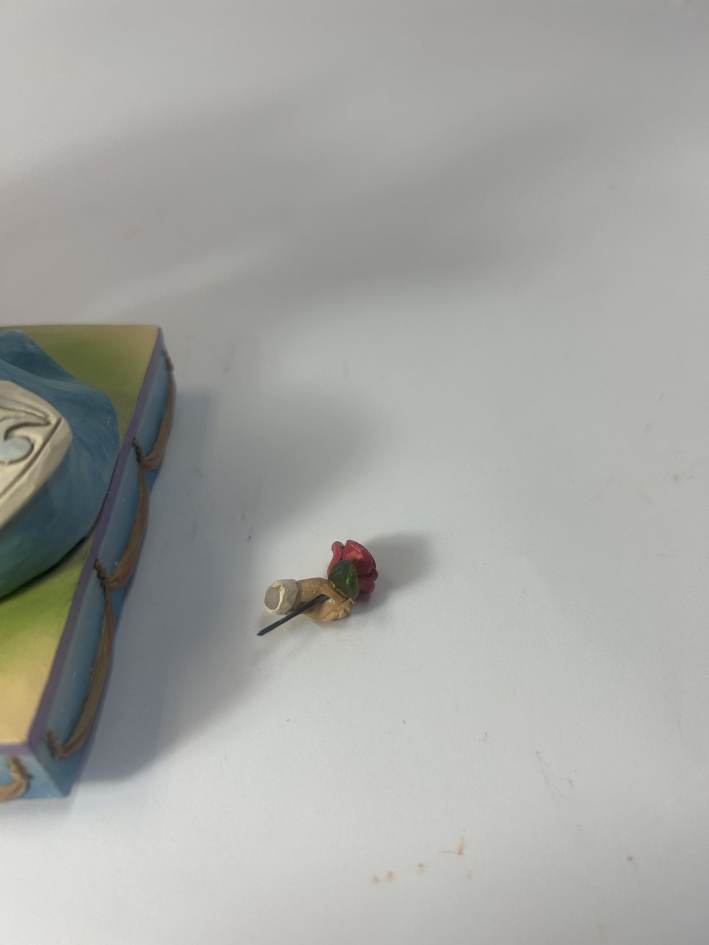 DAMAGED - An Enchanted Rose - Belle Clear Resin Rose